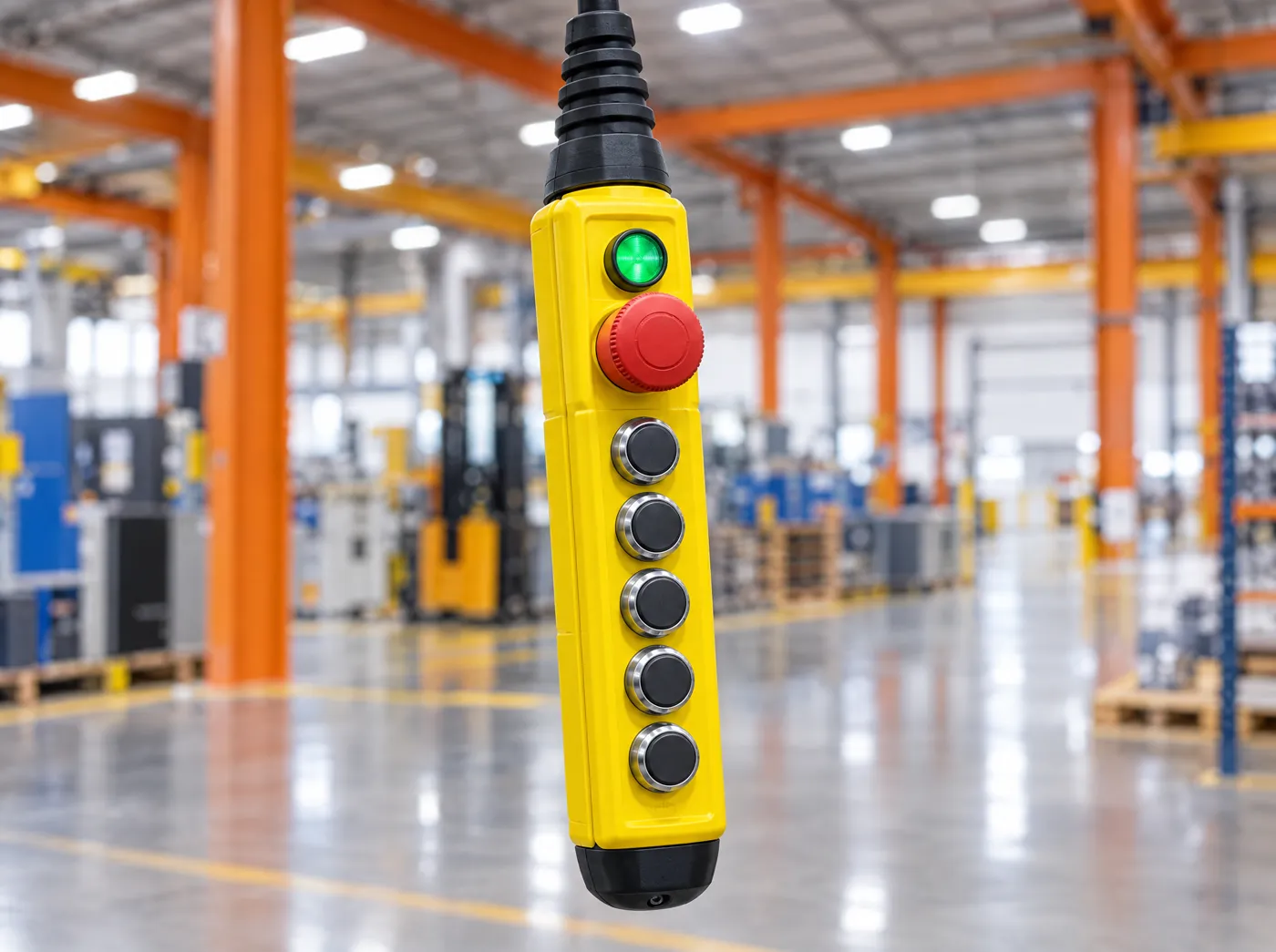 Botonera industrial para grúas